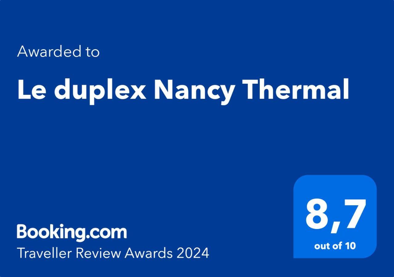 Le Duplex Nancy Thermal Εξωτερικό φωτογραφία